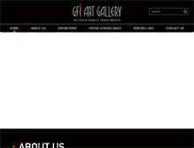 Tablet Screenshot of gfiartgallery.com